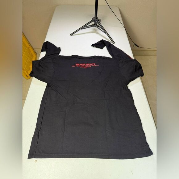 New Travis Scott T'S Birds The Ends Tour Black Long-Sleeve T-Shirt Sz L - Picture 5 of 9